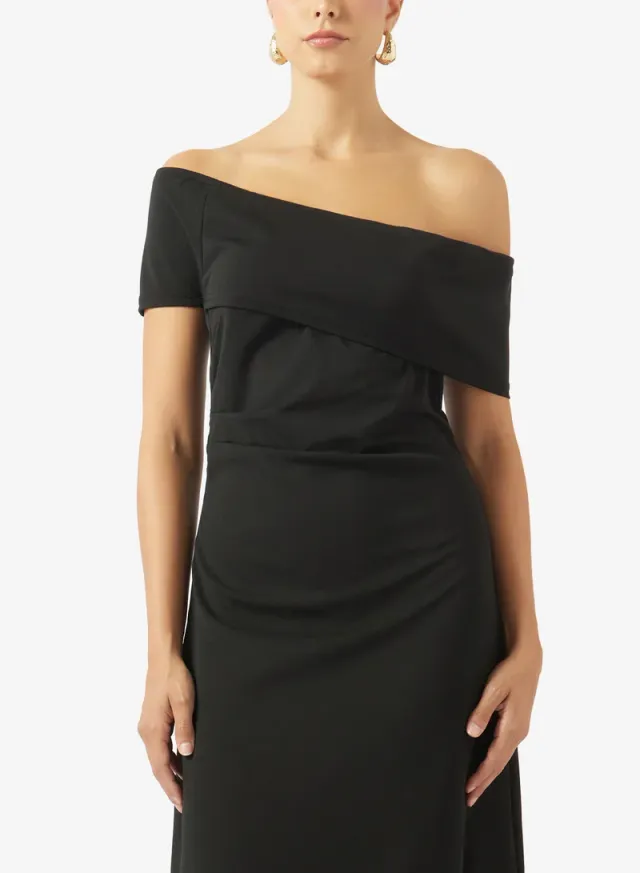 One Shoulder Dress With Asymmetric Hem – image 3