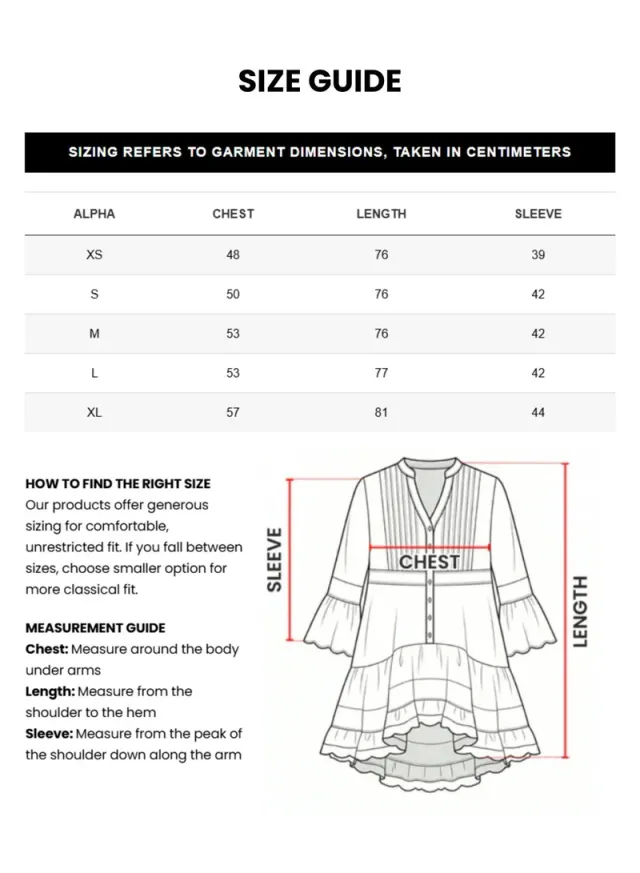 Embroidered Short Tunic Dress – image 7