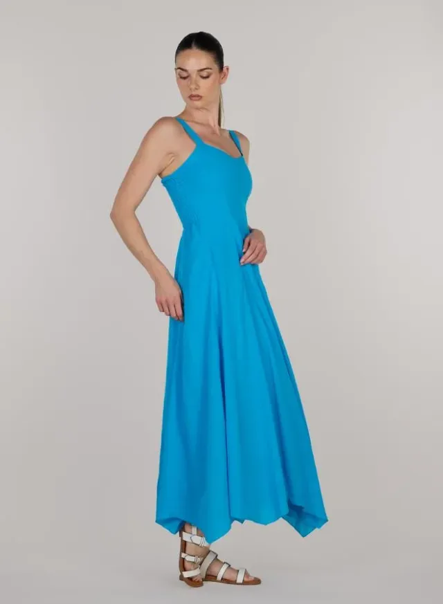 Eva Fit & Flare Long Dress – image 2