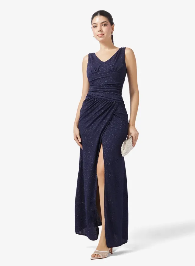 Shimmer Dress With Silt – image 4