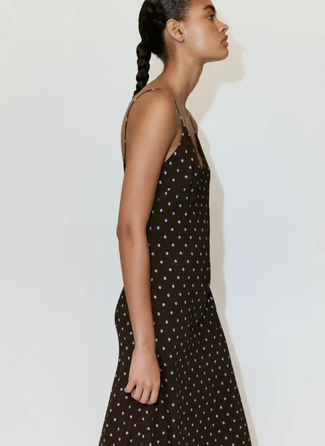 V-Neck Print Dress – صورة 3