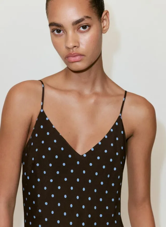 V-Neck Print Dress – صورة 4