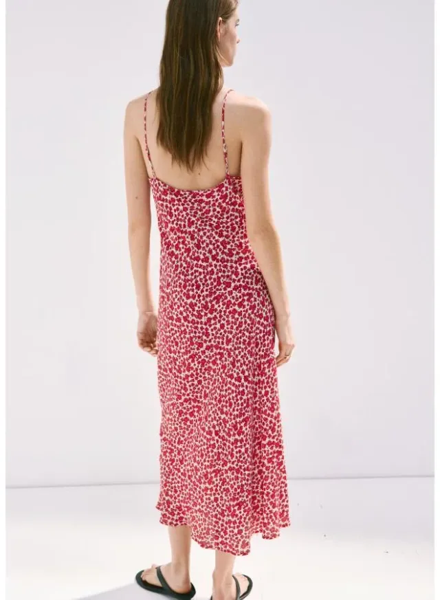 V-Neck Print Dress – صورة 2