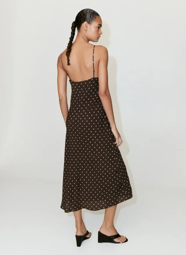 V-Neck Print Dress – image 2