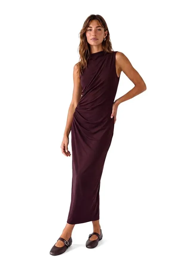 Sleeveless Midi Dress