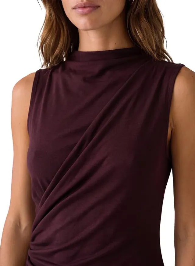 Sleeveless Midi Dress – صورة 4