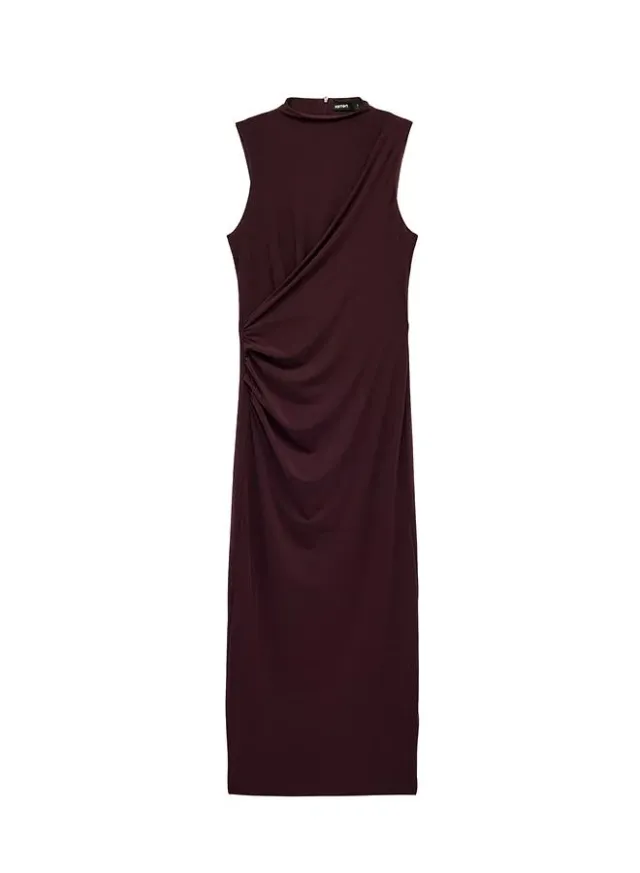 Sleeveless Midi Dress – صورة 5
