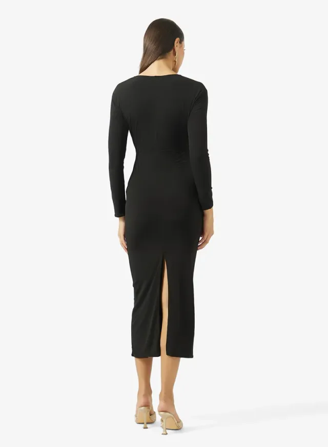 Shift Dress With Statement Buckle – image 2
