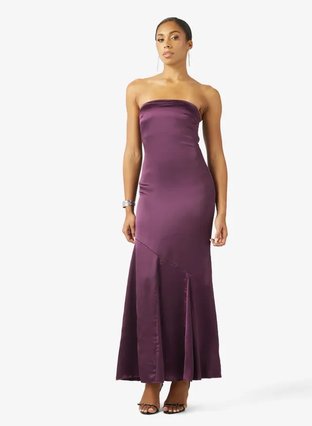 Jai Bandeau Neck Tie Maxi Dress – image 4