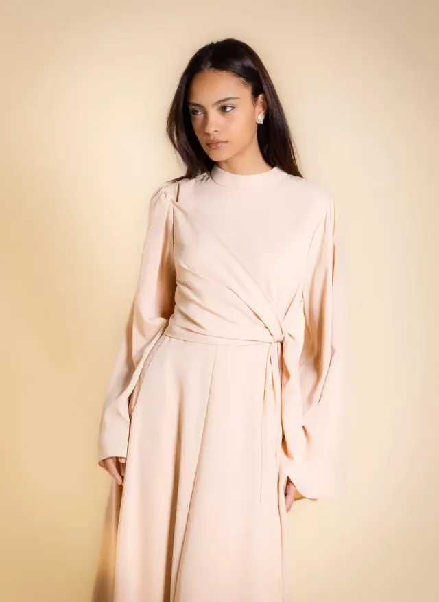 MAXI DRESS WITH BELT – صورة 2