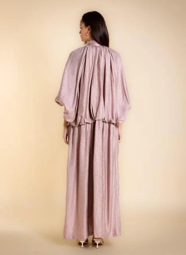 SHINY TEXTURED MAXI DRESS – صورة 4
