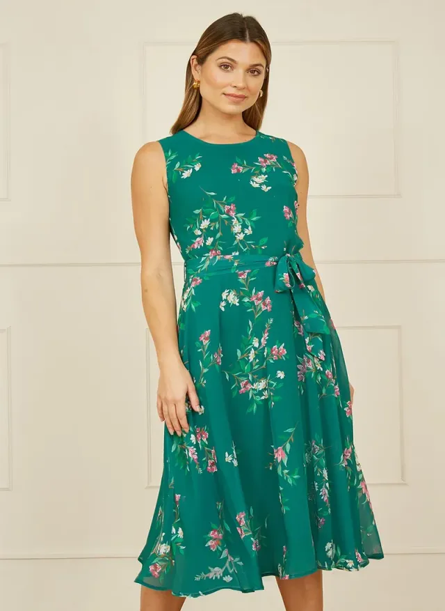 Floral Sleeveless Dress
