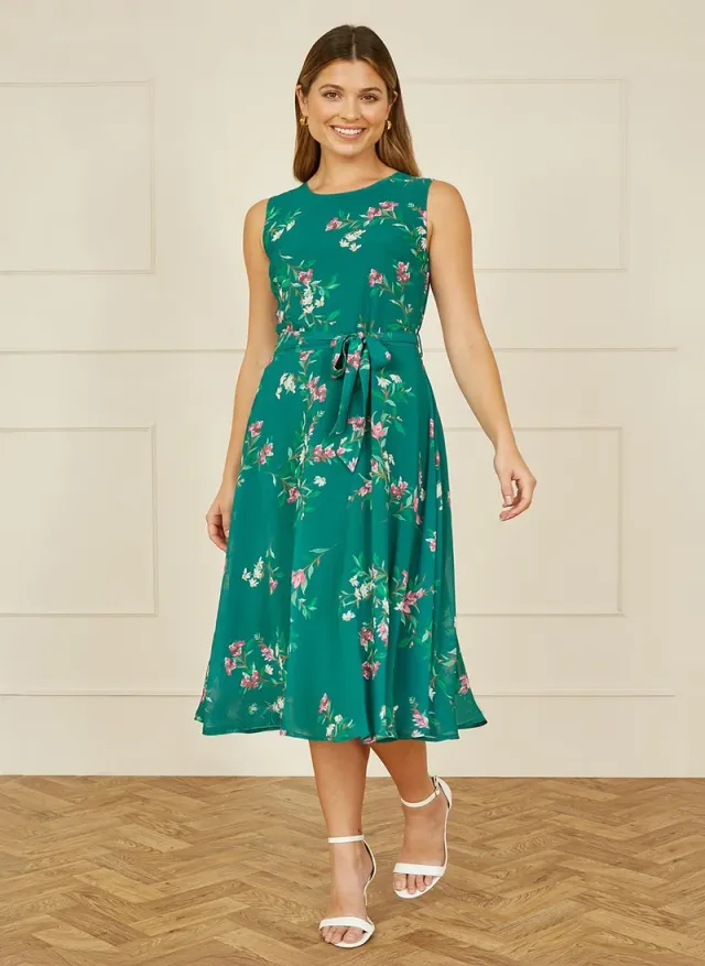 Floral Sleeveless Dress – image 2