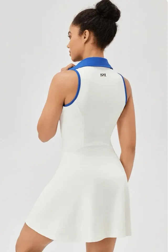 Laura Padel & Tennis Dress with Separate Shorts – صورة 4
