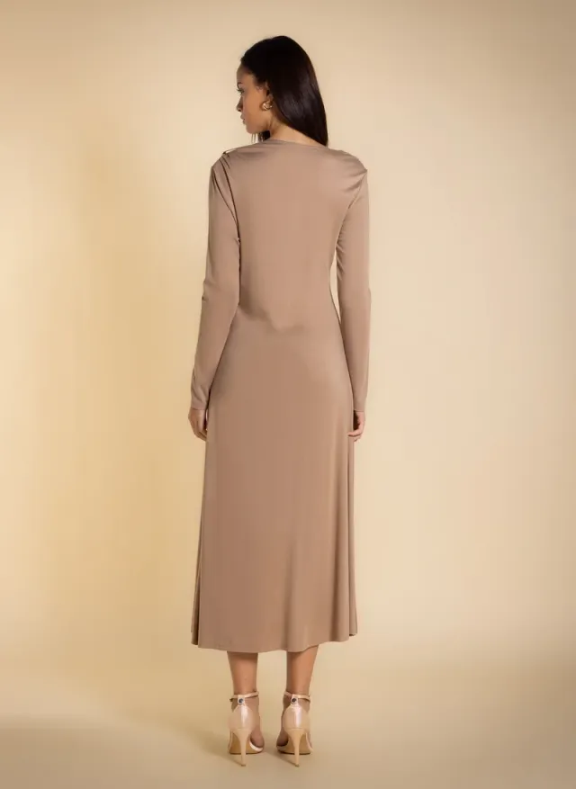 FITTED MIDI DRESS – صورة 4