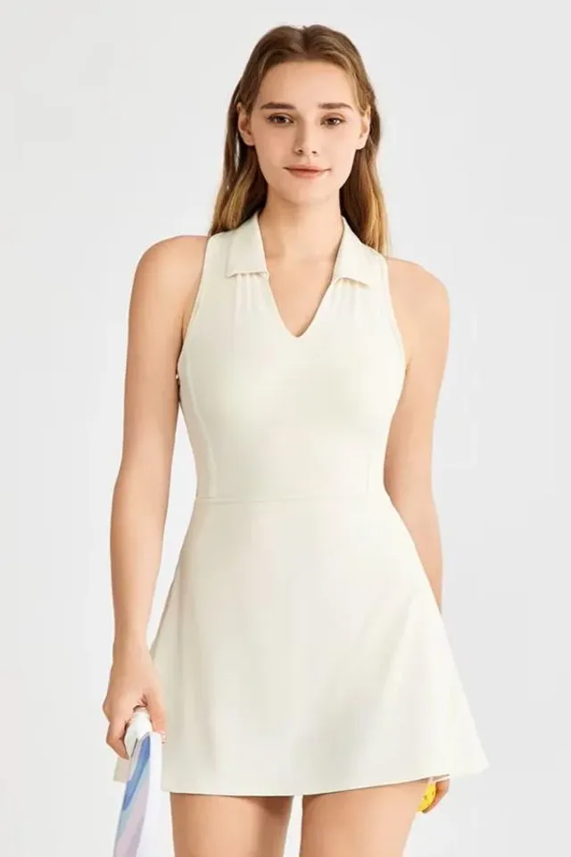 Eva Padel & Tennis Dress with Separate Shorts and Built-in Bra with Removable Pads