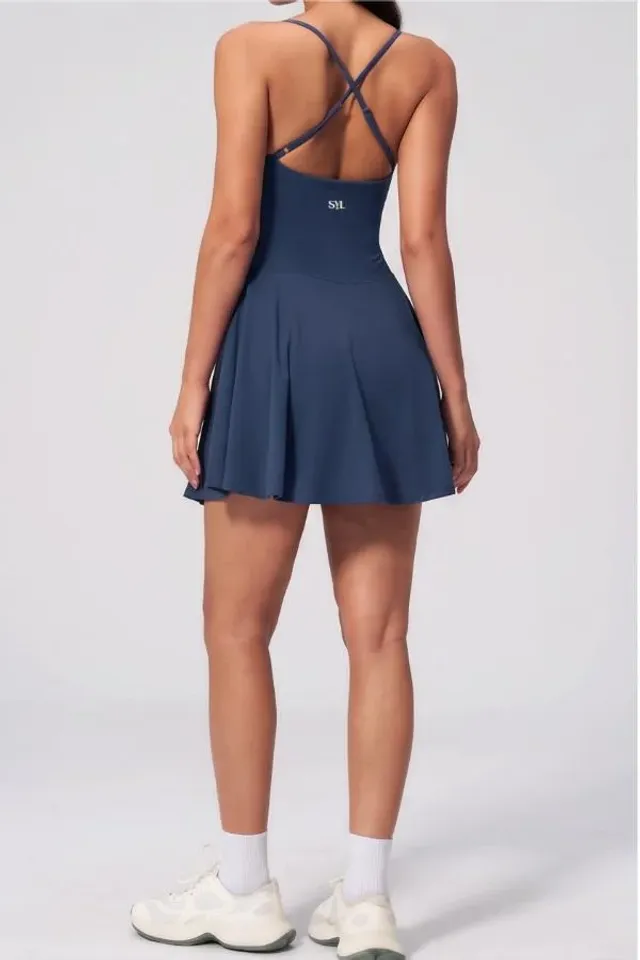 Isabella Padel & Tennis Dress with Built-in Shorts and Bra with Removable Pads – صورة 4