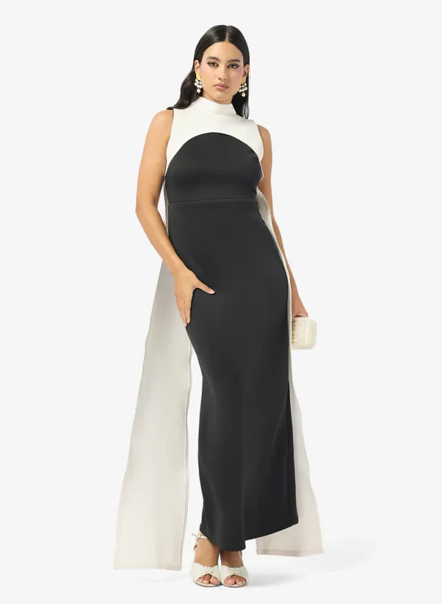 High Neck Maxi Dress – صورة 4