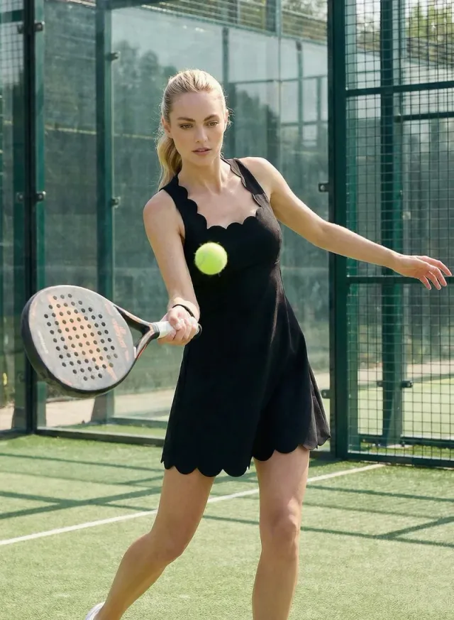 Monica Padel & Tennis Dress with Built-in Shorts and Bra with Removable Pads – image 2