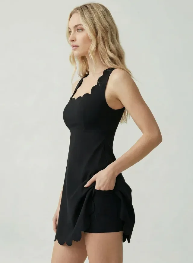Monica Padel & Tennis Dress with Built-in Shorts and Bra with Removable Pads – image 3