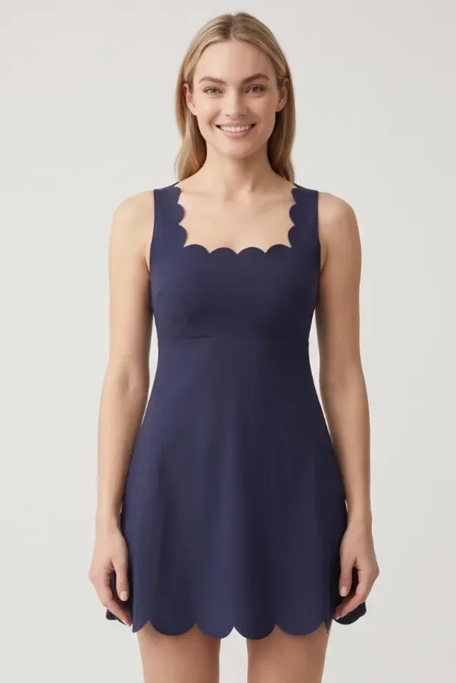 Monica Padel & Tennis Dress with Built-in Shorts and Bra with Removable Pads