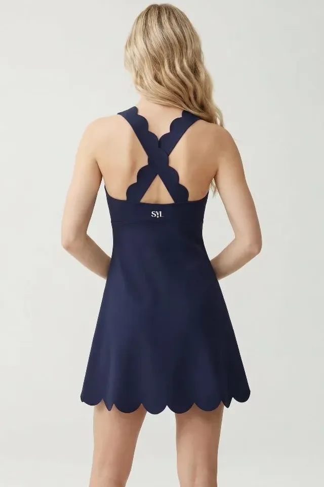 Monica Padel & Tennis Dress with Built-in Shorts and Bra with Removable Pads – image 4