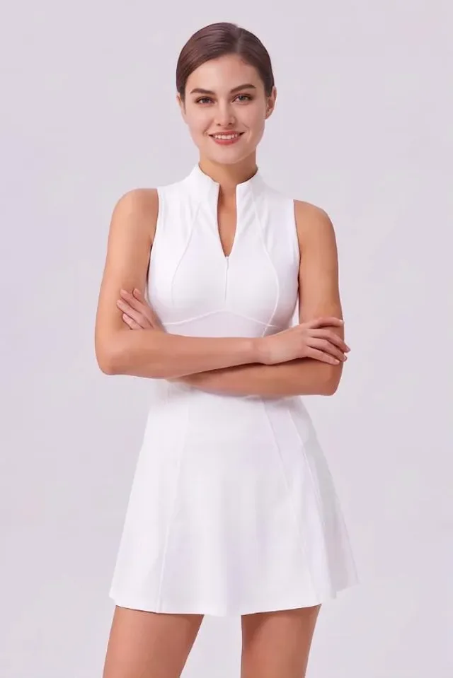 Valentina Padel & Tennis Dress with Separate Shorts and Built-in Bra with Removable Pads