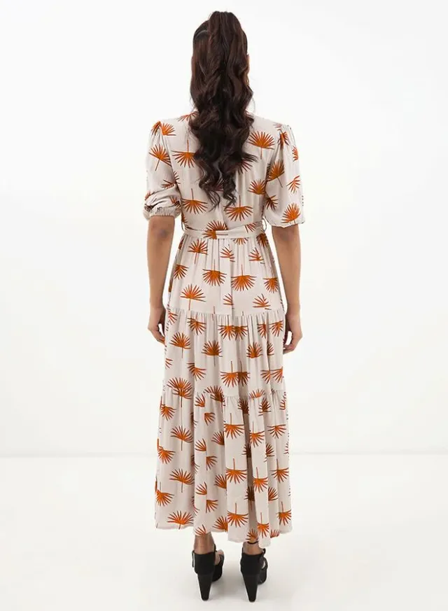 Floral Tiered Maxi Dress – image 3