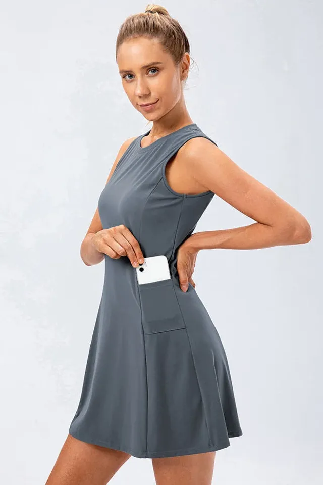 Maggy Padel & Tennis Dress with Separate Shorts – صورة 3