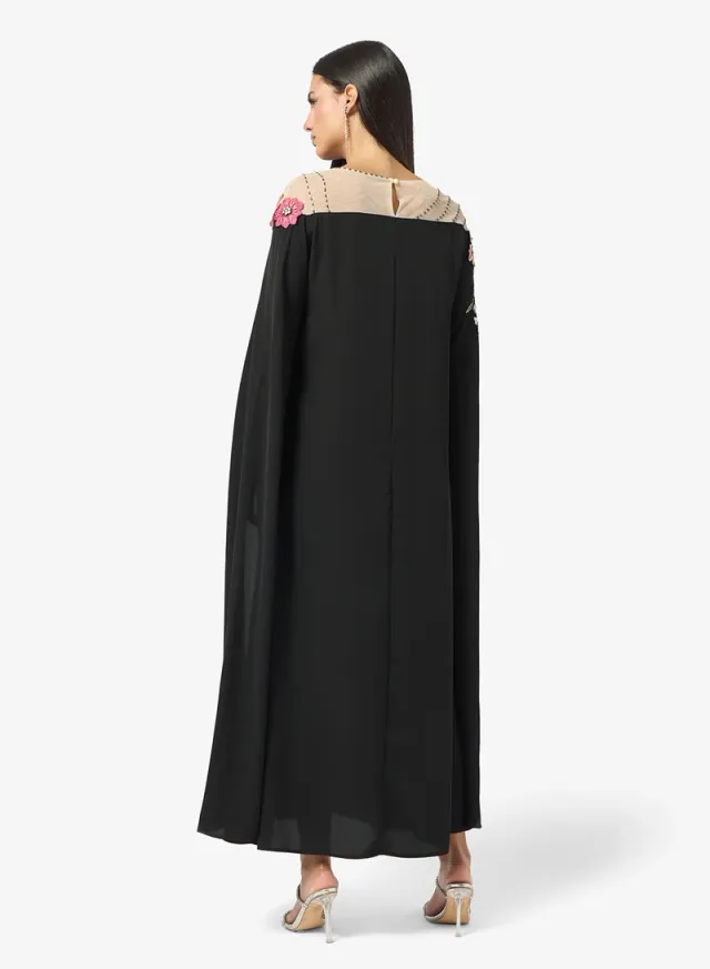 Dress With Embellished Florals – image 2