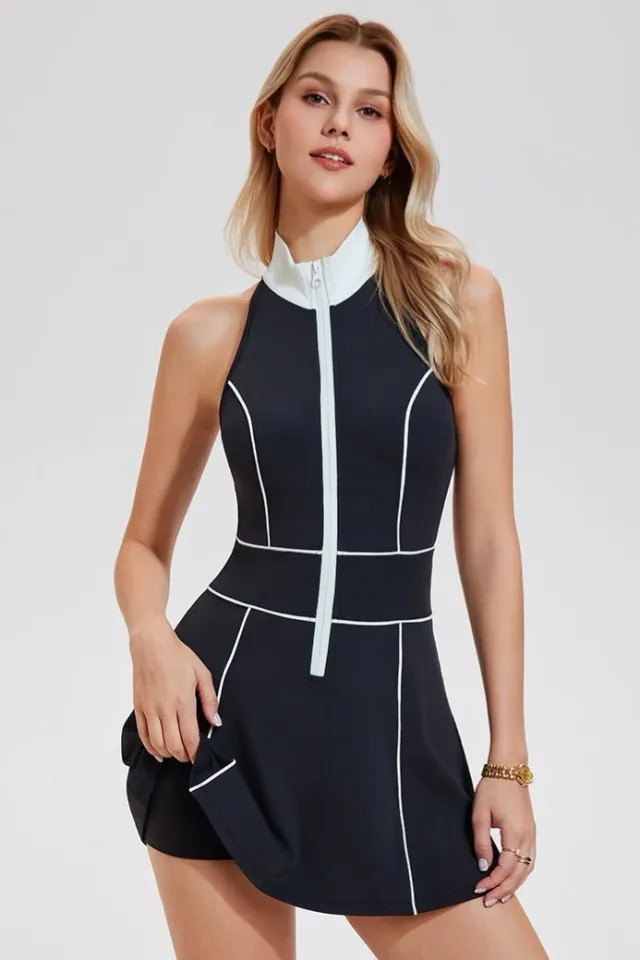 Gloria Padel & Tennis Dress with Separate Shorts and Built-in Bra with Removable Pads – صورة 3