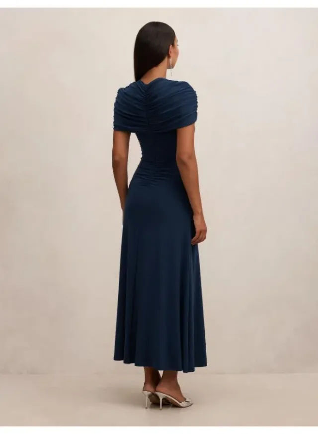 Amara Ruched Jersey Midi – image 2
