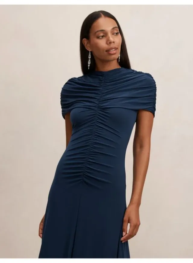 Amara Ruched Jersey Midi – image 3