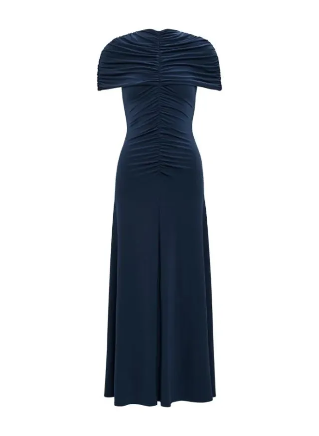 Amara Ruched Jersey Midi – image 5