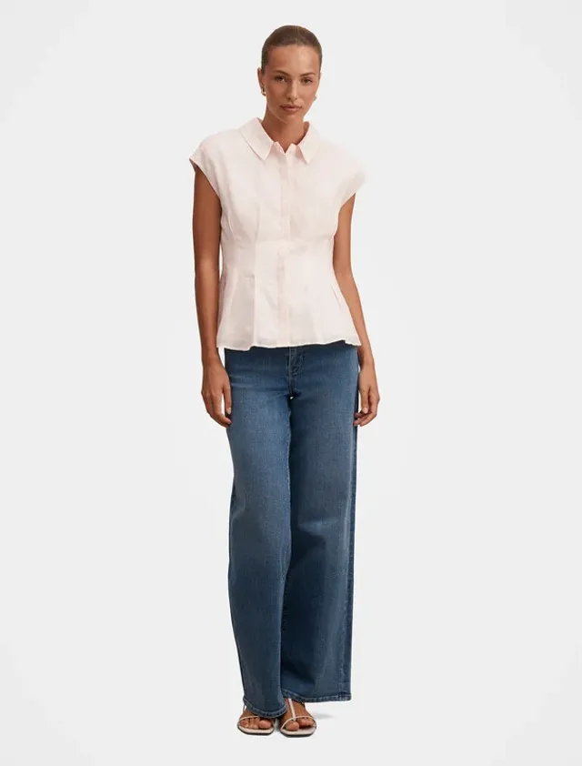 Carina Pleated Shirt – صورة 2