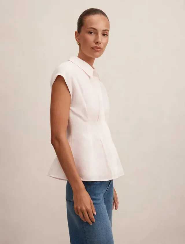 Carina Pleated Shirt – صورة 5