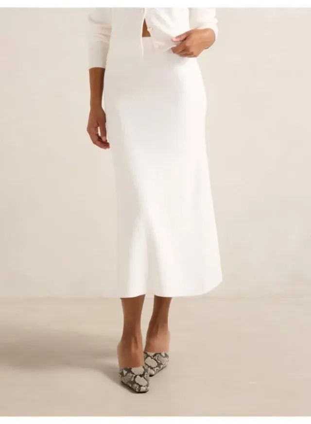 Ally Knitted Midi Skirt