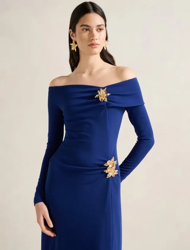 Fletcher Bardot Long Sleeve Maxi – صورة 4