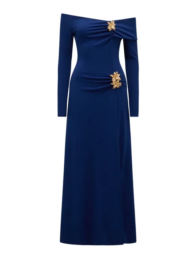 Fletcher Bardot Long Sleeve Maxi – صورة 7