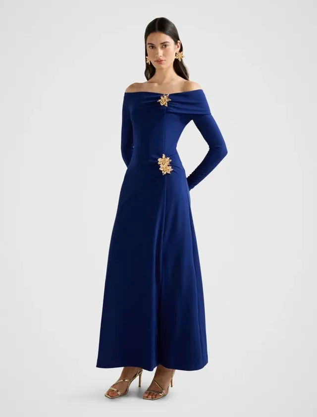 Fletcher Bardot Long Sleeve Maxi – صورة 8