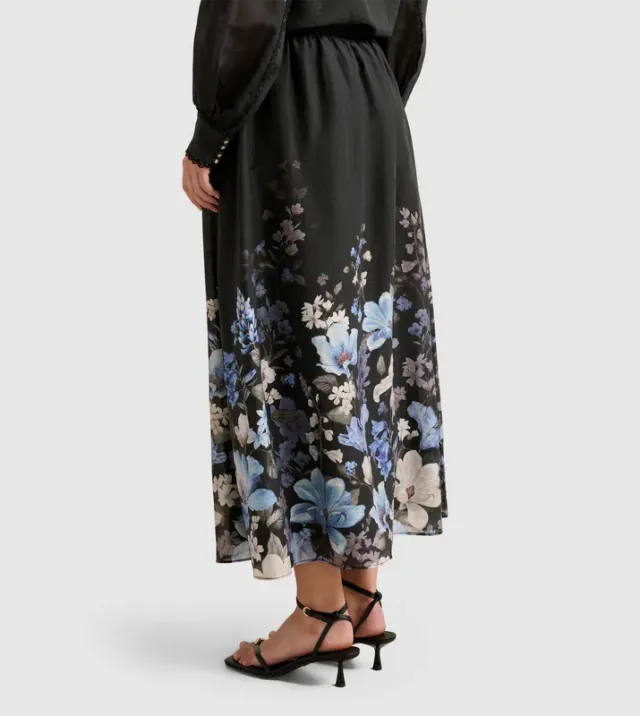 LIZZY Placement Printed Midi Skirt – صورة 3