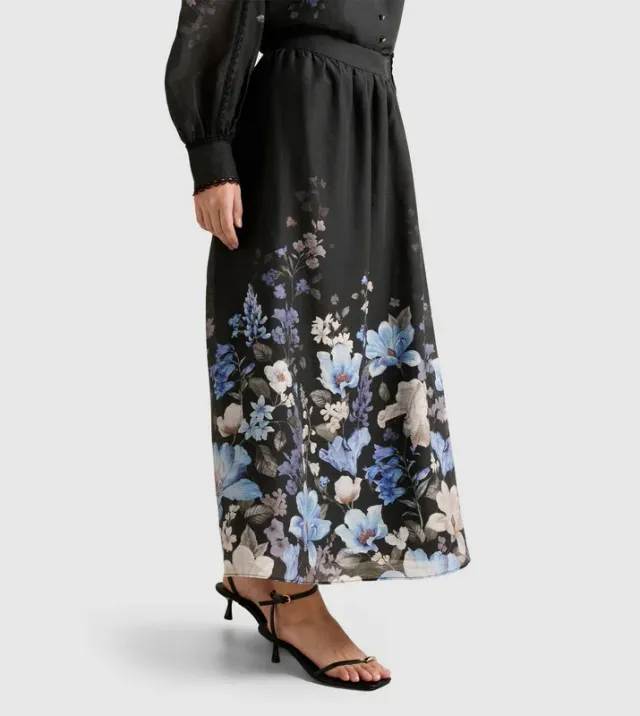 LIZZY Placement Printed Midi Skirt – image 5