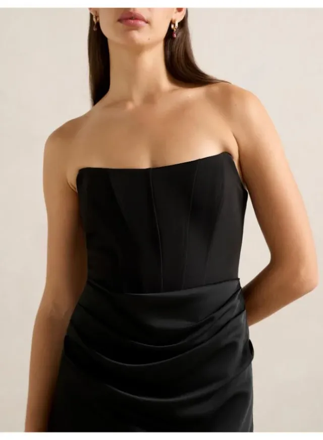 Isra Drape Strapless Maxi – image 3