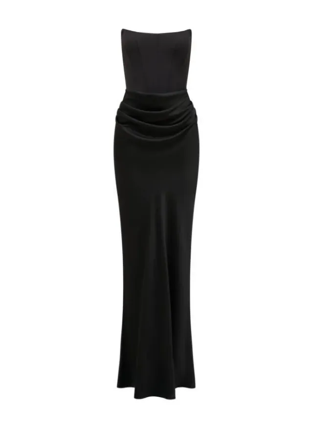 Isra Drape Strapless Maxi – image 5