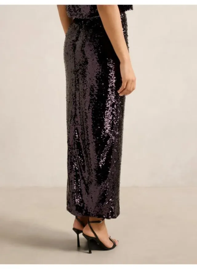 Nora Sequin Midi Skirt – image 2