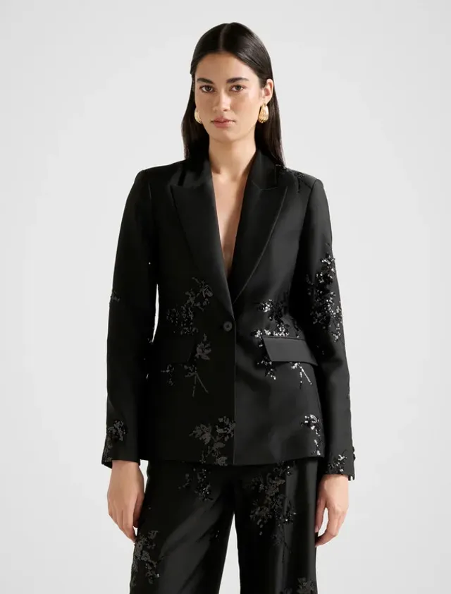 SONNIE Sequined Single Breasted Blazer – صورة 2
