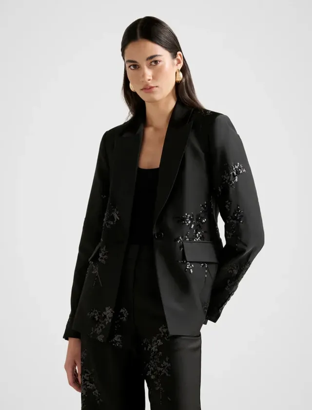 SONNIE Sequined Single Breasted Blazer – صورة 5