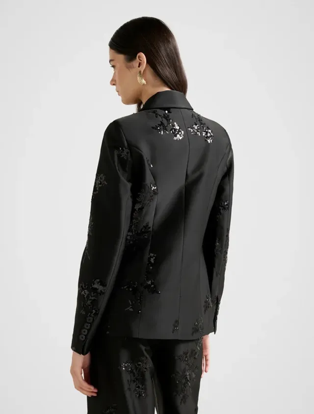 SONNIE Sequined Single Breasted Blazer – image 3