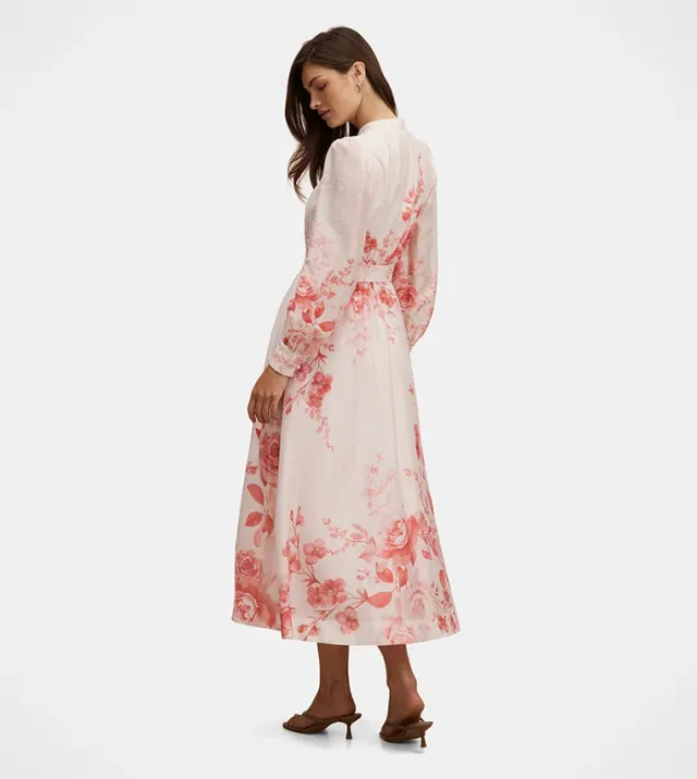 Rosalyn Belted Midi Dress – صورة 2