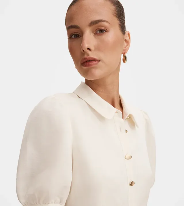 Foster Button Down Top – صورة 4